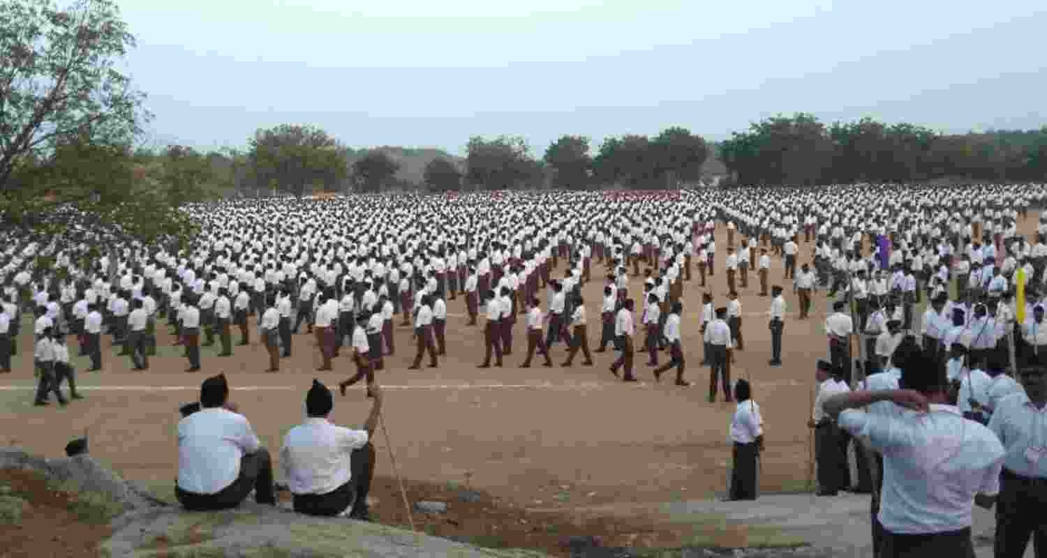 Applications to join RSS surge in Karnataka Applications to join RSS surge in Karnataka