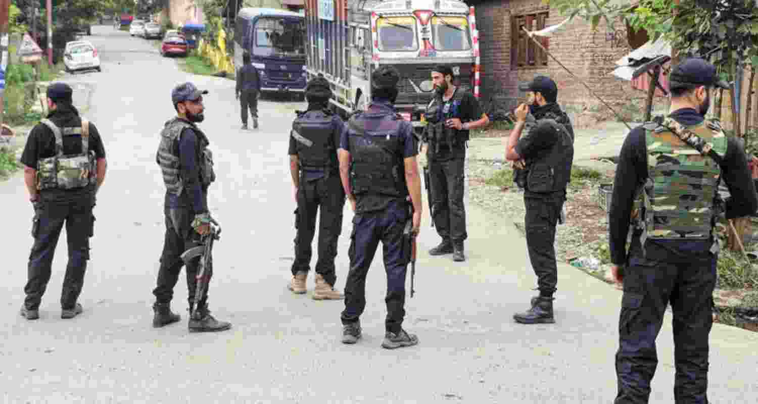 The encounter in Kishtwar entered its second day on Monday after intermittent firing continued as security forces pressed on in their hunt for terrorists in the forest belt, officials said. The encounter in Kishtwar entered its second day on Monday after intermittent firing continued as security forces pressed on in their hunt for terrorists in the forest belt, officials said.
