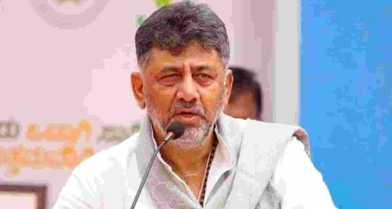 Karnataka Deputy Chief Minister DK Shivakumar - file image. Karnataka Deputy Chief Minister DK Shivakumar - file image.