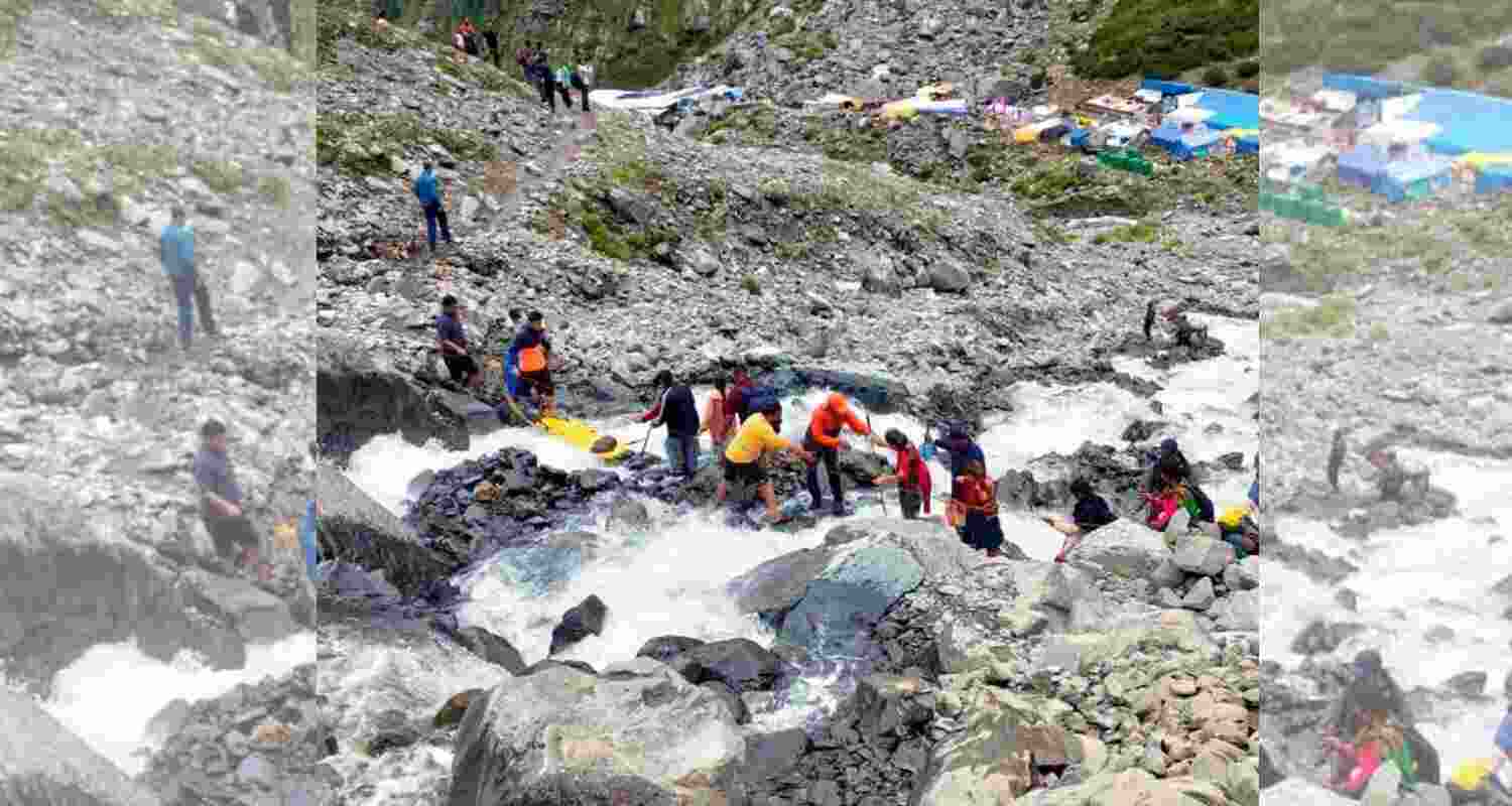 Sixteen devotees lost their lives in natural disasters during this year’s Manimahesh Yatra in Chamba. Sixteen devotees lost their lives in natural disasters during this year’s Manimahesh Yatra in Chamba.