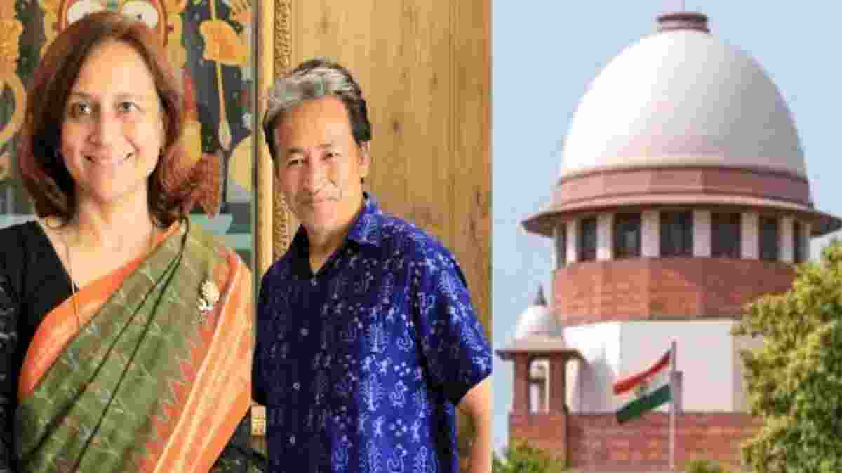 Was followed by Police, IB during jail visits: Wangchuk's wife Was followed by Police, IB during jail visits: Wangchuk's wife