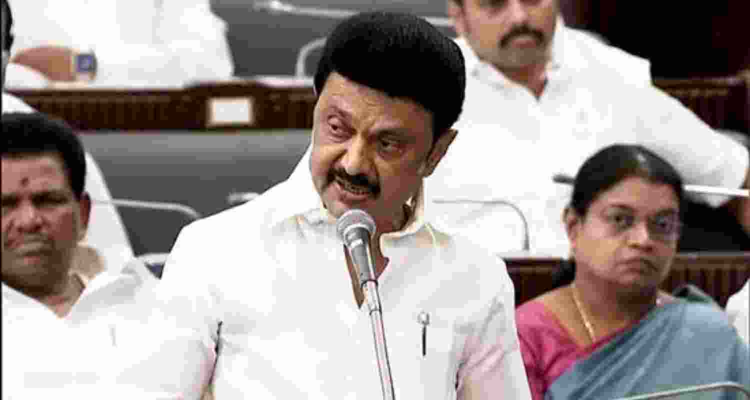Tamil Nadu Chief Minister MK Stalin - file image. Tamil Nadu Chief Minister MK Stalin - file image.