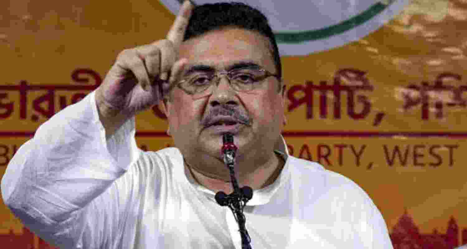 West Bengal Leader of the Opposition, Suvendu Adhikari - file image. West Bengal Leader of the Opposition, Suvendu Adhikari - file image.