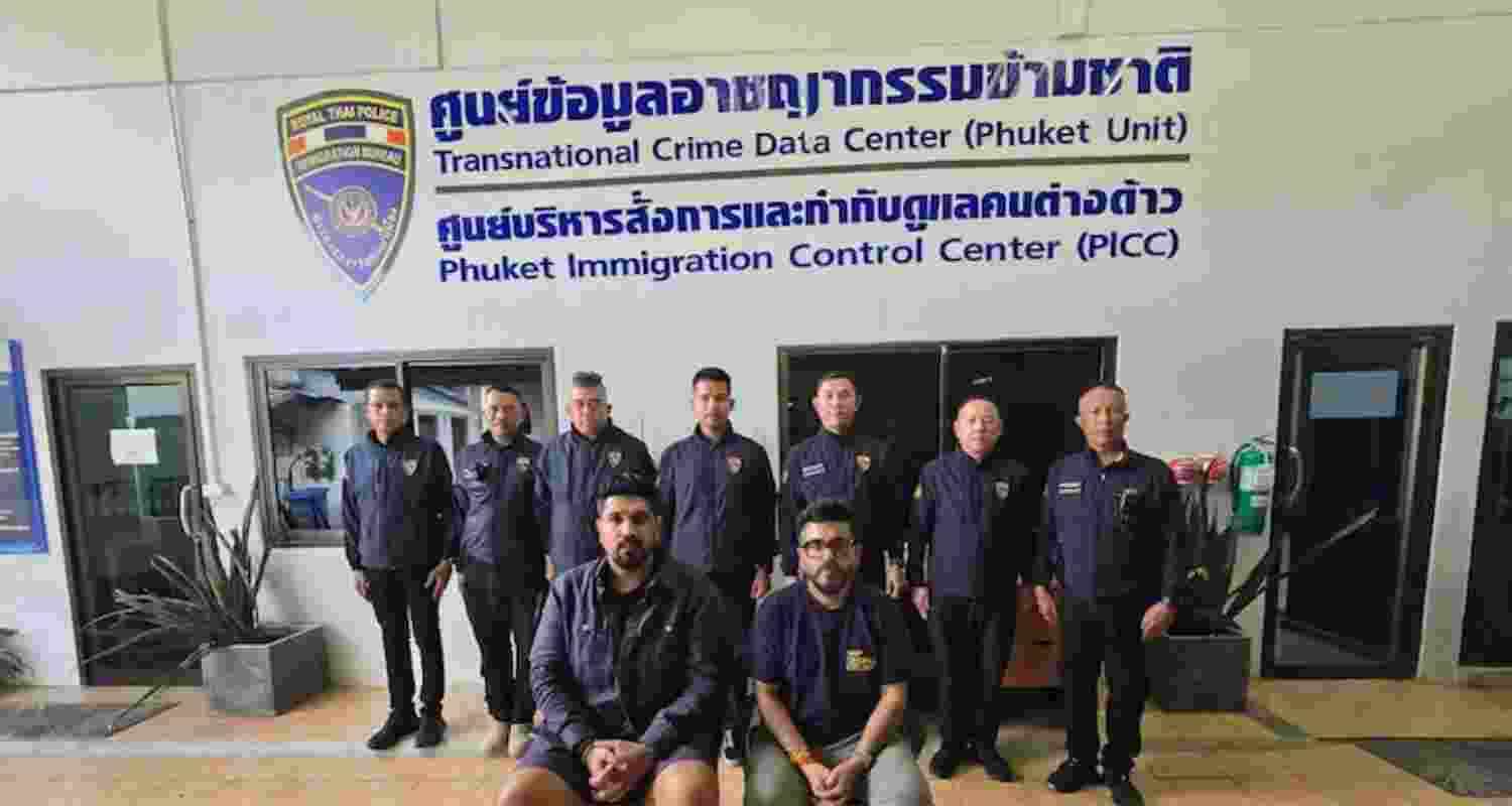 Luthra brothers under custody. Luthra brothers under custody.