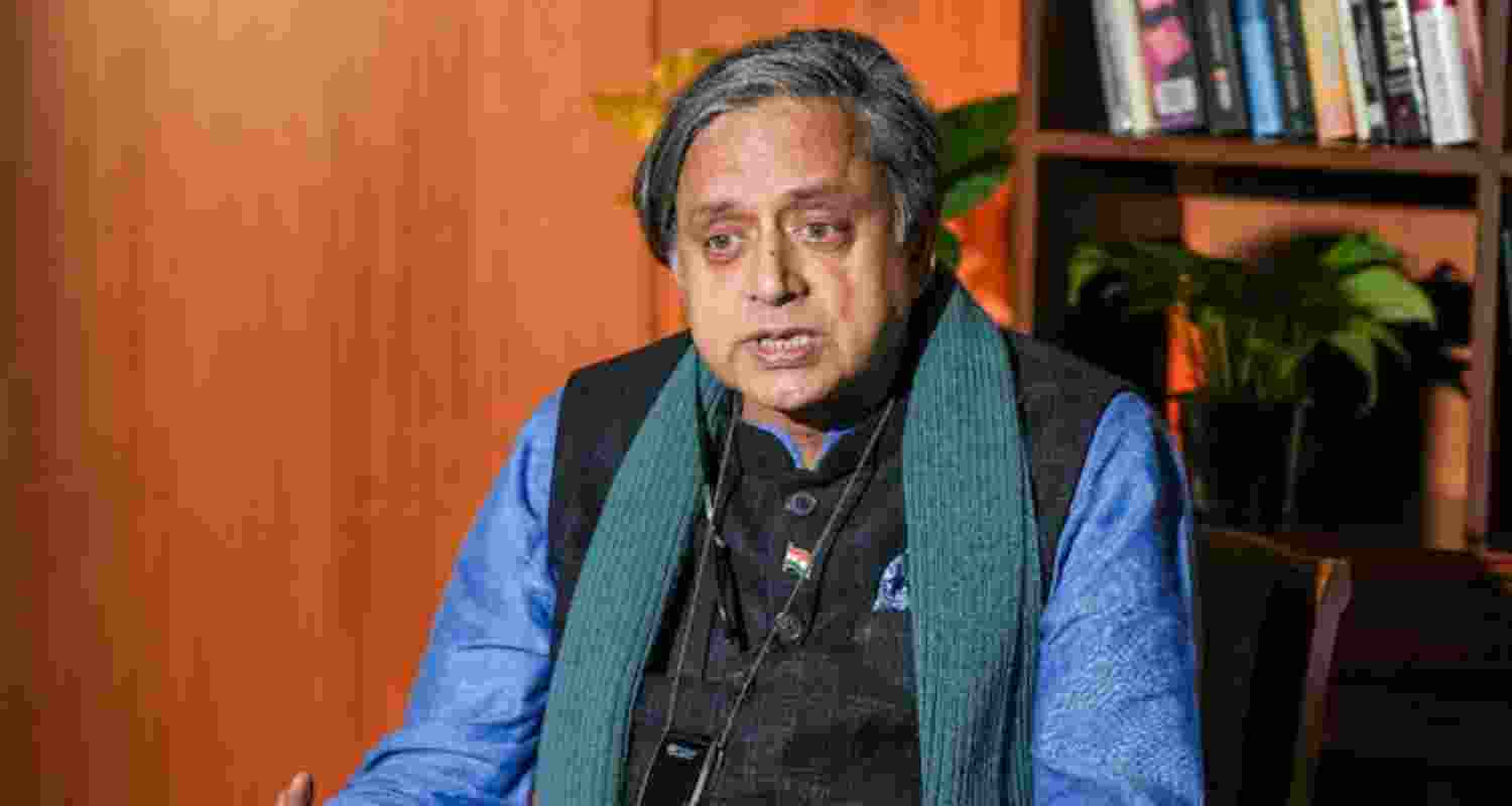 Thiruvananthapuram MP Shashi Tharoor - file image. Thiruvananthapuram MP Shashi Tharoor - file image.