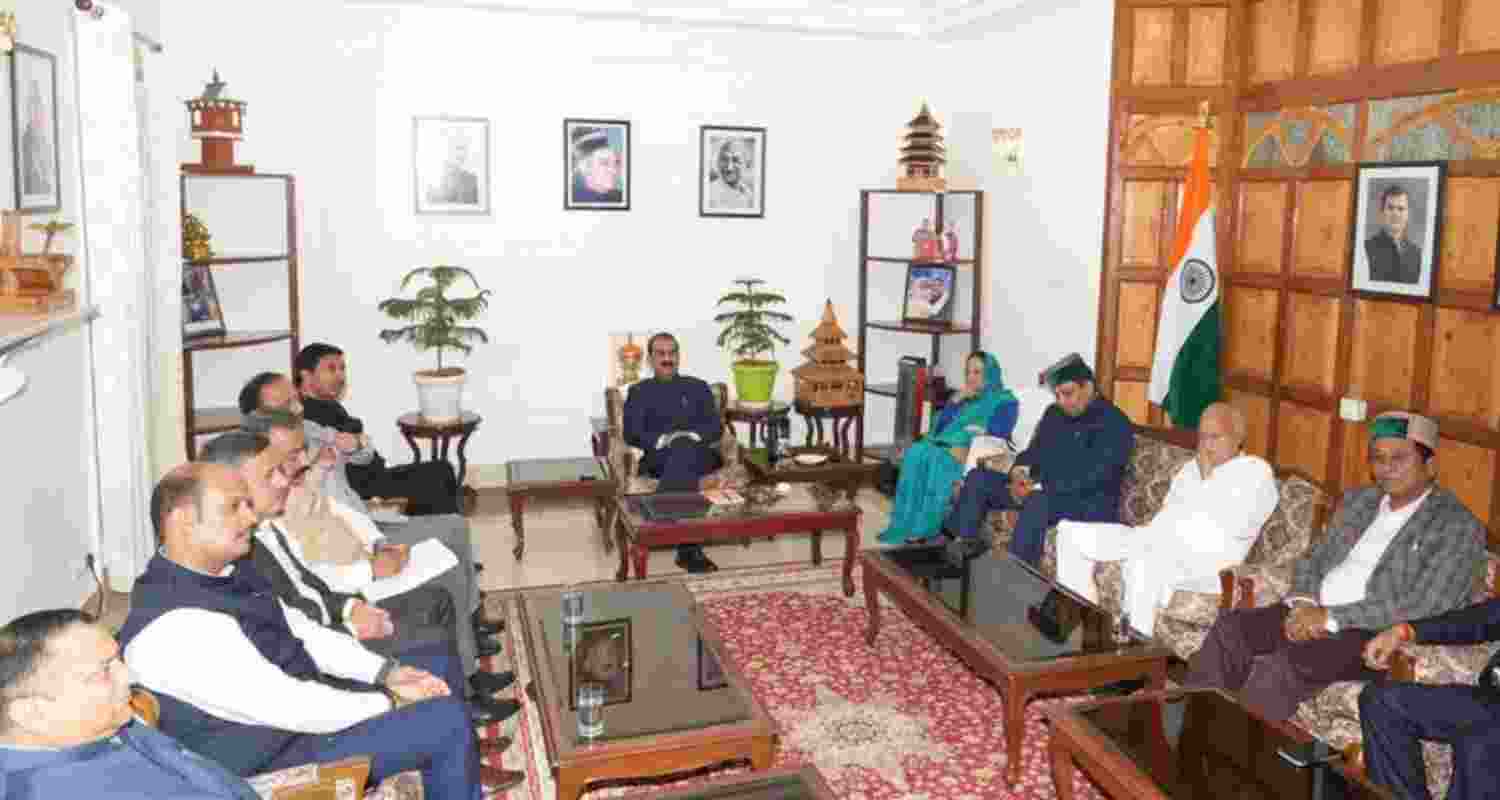 The Congress Legislature Party meeting was held under the chairmanship of Chief Minister Sukhvinder Singh Sukhu at Oak Over in Shimla on Monday. The Congress Legislature Party meeting was held under the chairmanship of Chief Minister Sukhvinder Singh Sukhu at Oak Over in Shimla on Monday.