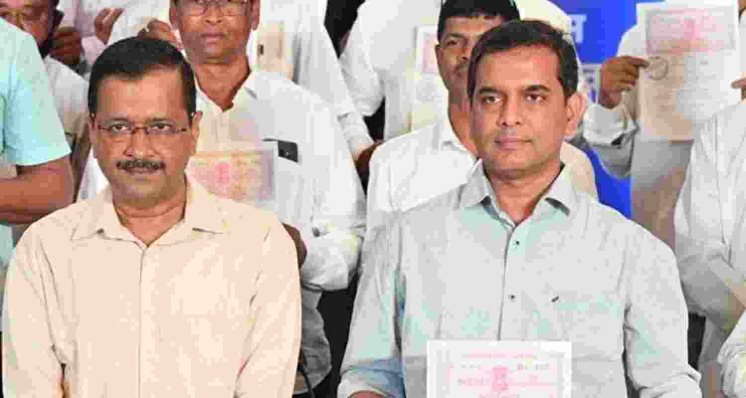 File Photo when Delhi CM Visited Goa. File Photo when Delhi CM Visited Goa.