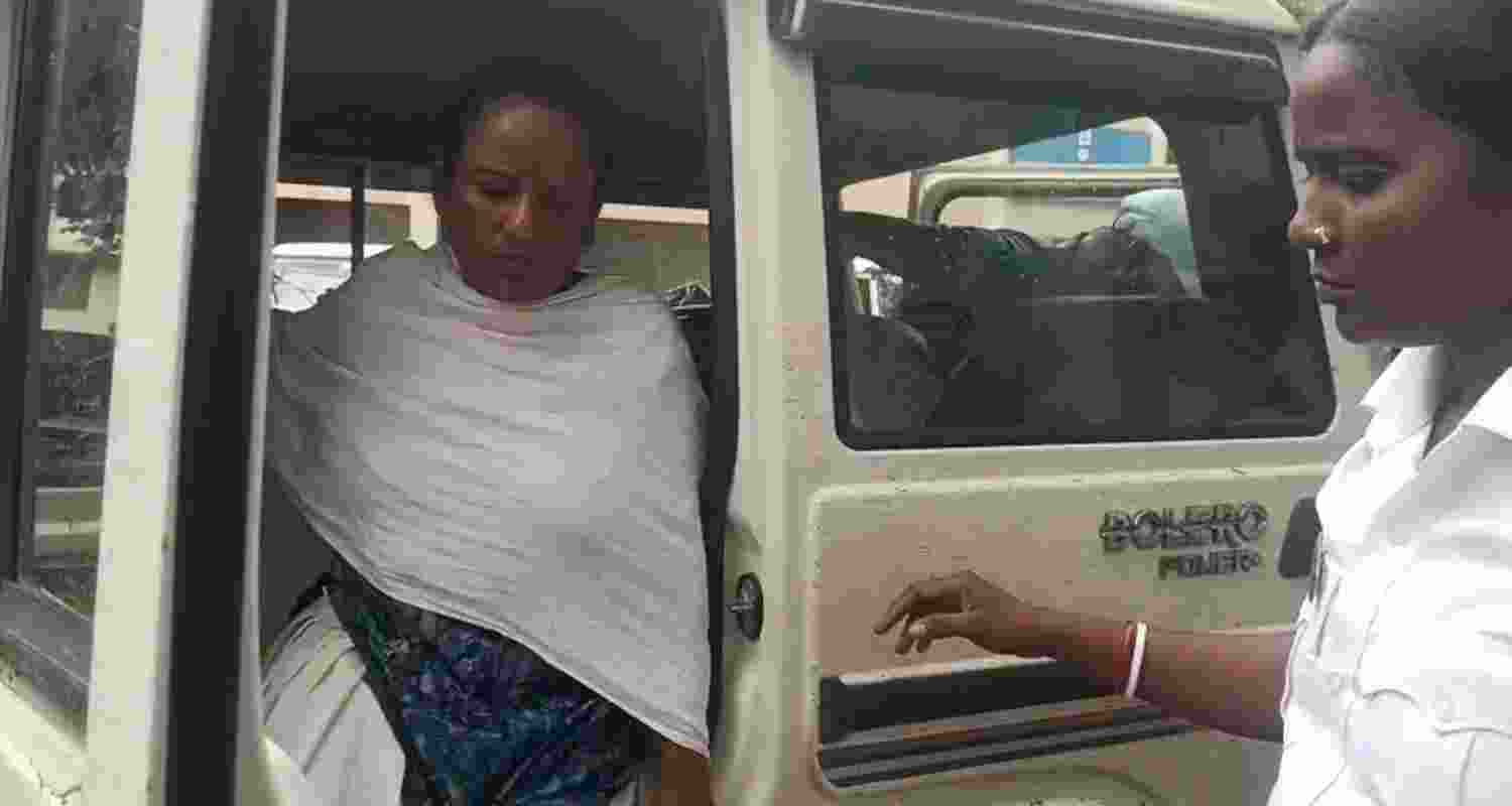 TMC borough chairman arrests Baby Bauri. TMC borough chairman arrests Baby Bauri.