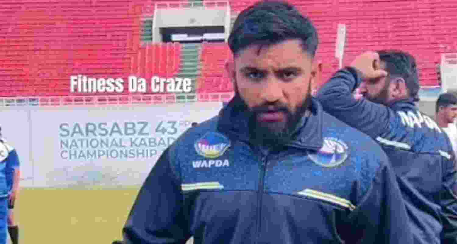 Pakistan's international kabbadi player Ubaidullah Rajput. Pakistan's international kabbadi player Ubaidullah Rajput.