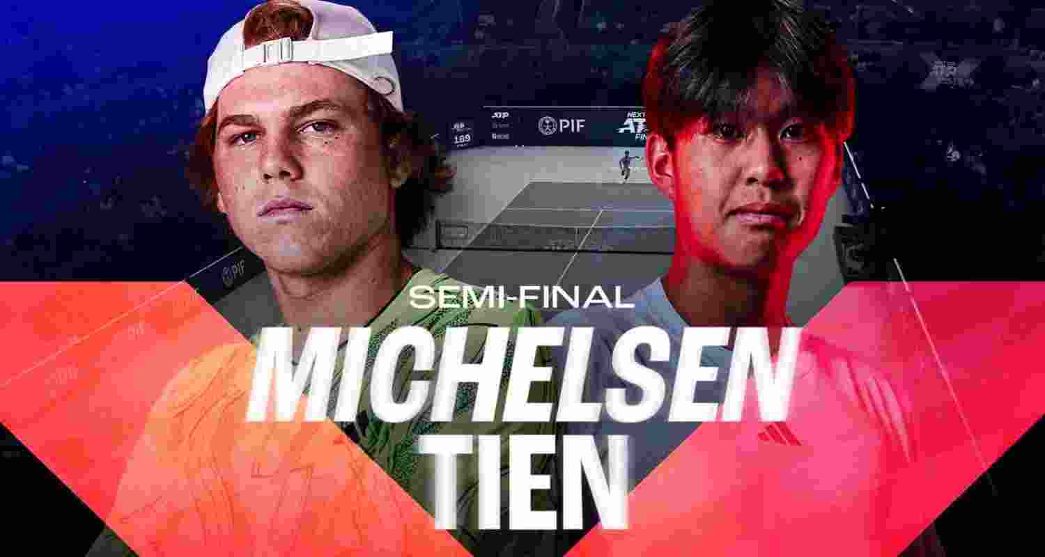 Learner Tien conquers Michelsen in epic battle for final spot of Next Gen ATP Tour. Learner Tien conquers Michelsen in epic battle for final spot of Next Gen ATP Tour.