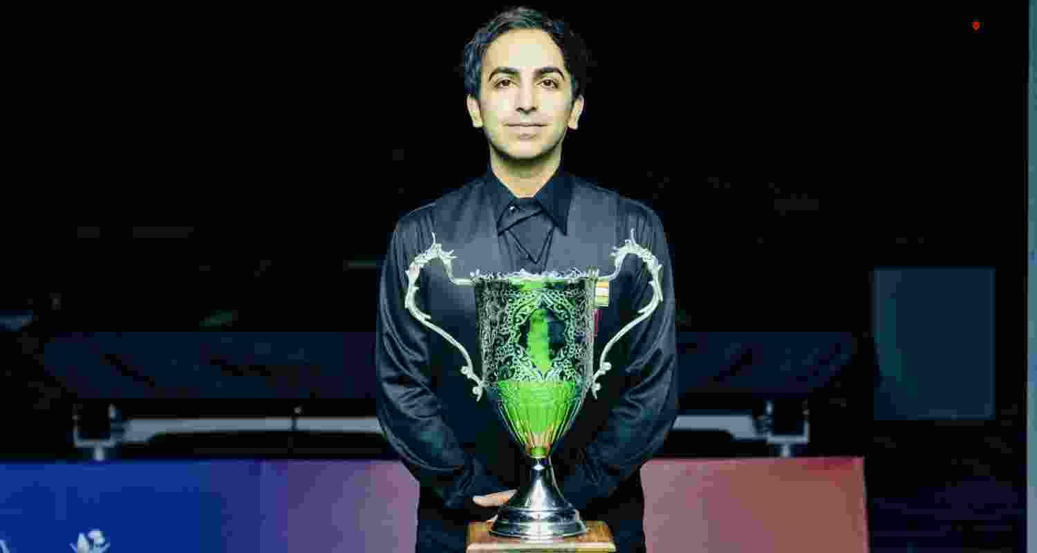 Pankaj Advani wins 14th Asian Snooker gold with stunning display. File Photo. Pankaj Advani wins 14th Asian Snooker gold with stunning display. File Photo.