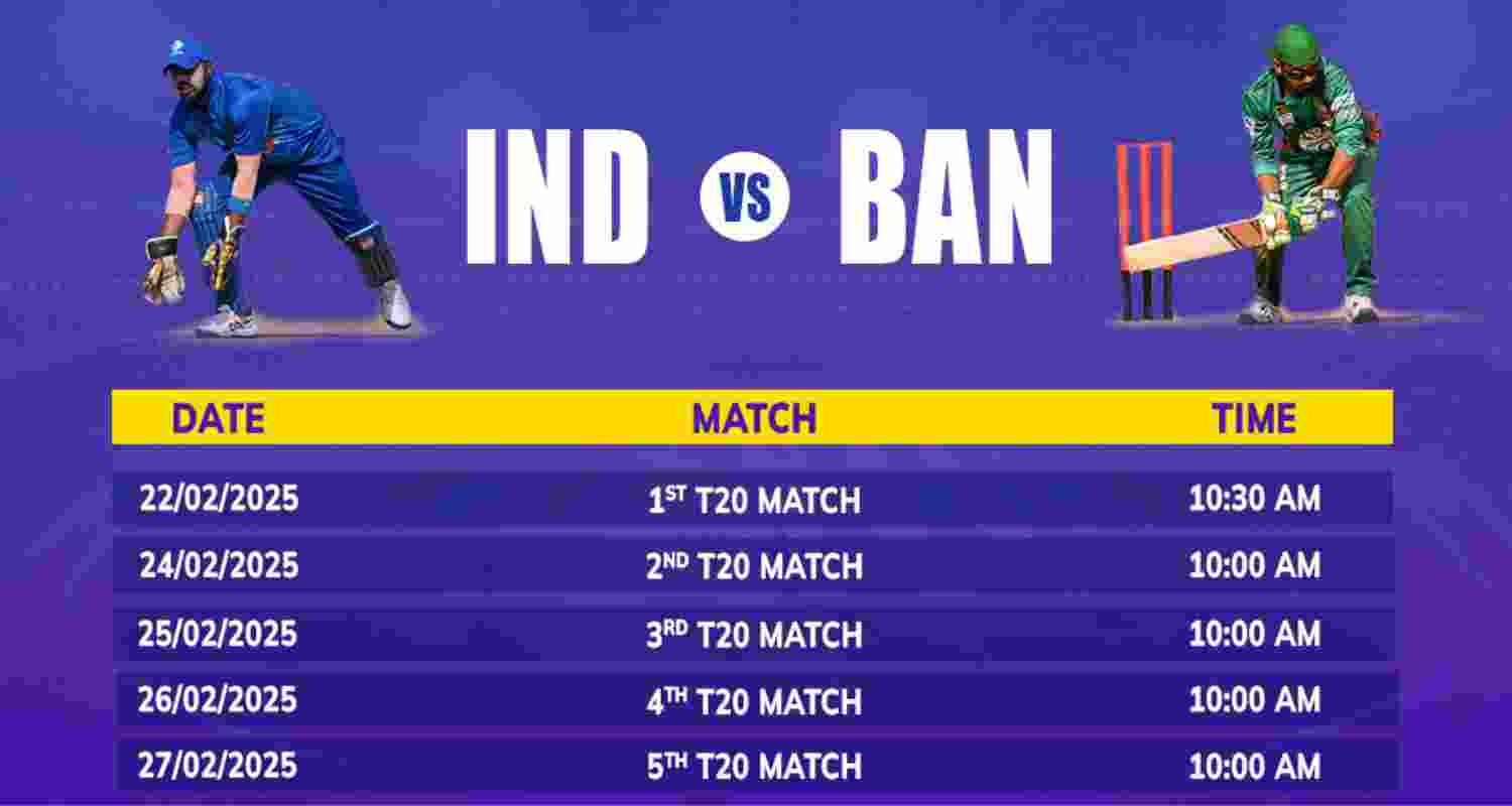 Bengaluru to host India Bangladesh Blind Cricket Series. Bengaluru to host India Bangladesh Blind Cricket Series.