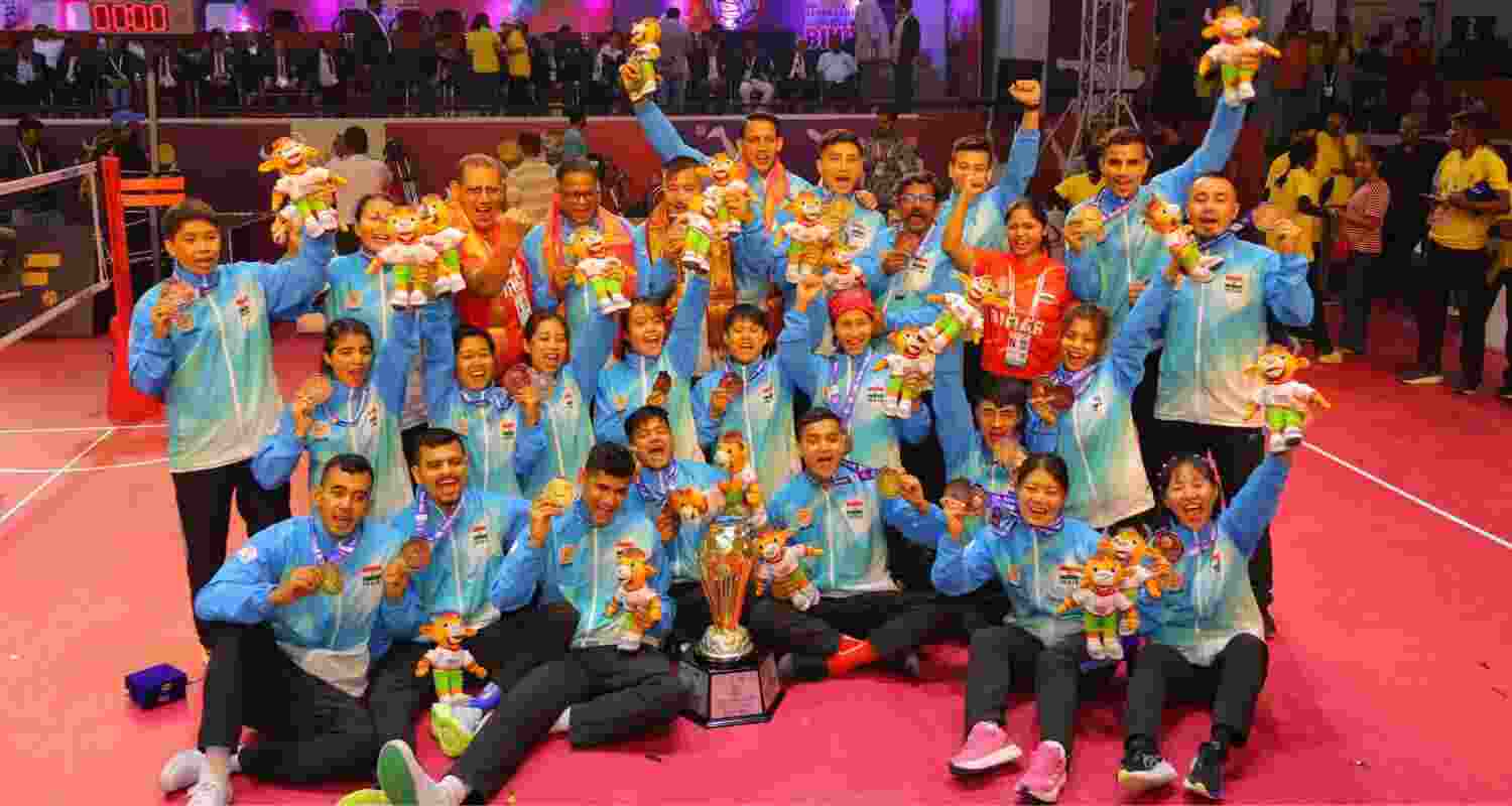 India Wins Sepaktakraw Gold, PM Modi Hails Victory. India Wins Sepaktakraw Gold, PM Modi Hails Victory.