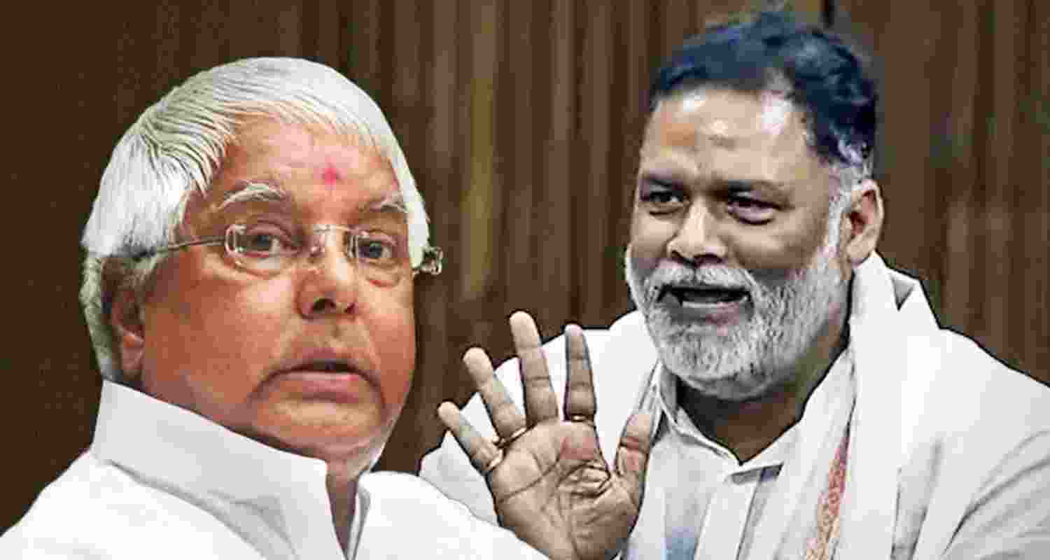 Lalu Yadav urged to step in and resolve seat disputes by Pappu Yadav. Lalu Yadav urged to step in and resolve seat disputes by Pappu Yadav.