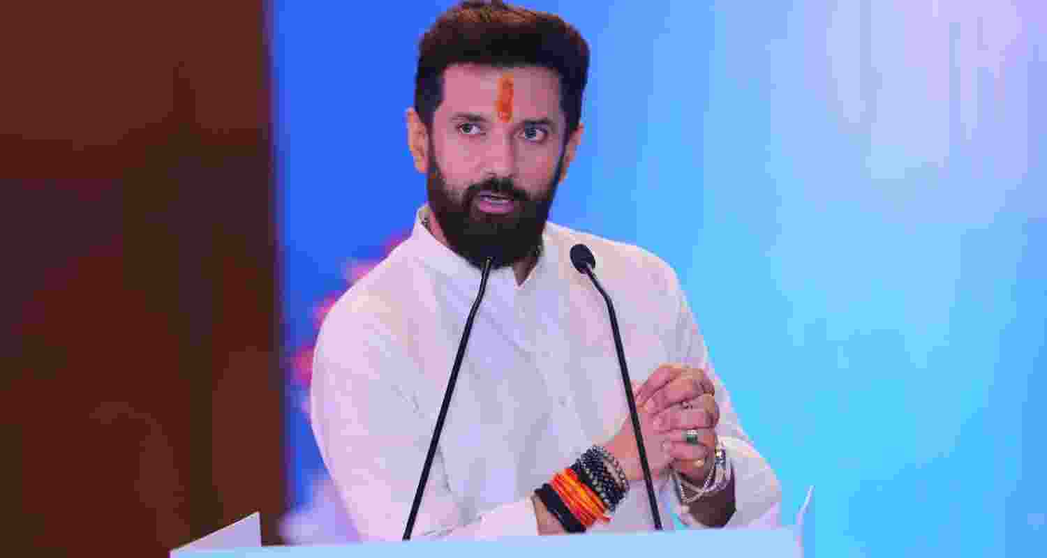 Chirag Paswan targets opposition over false promises. Chirag Paswan targets opposition over false promises.