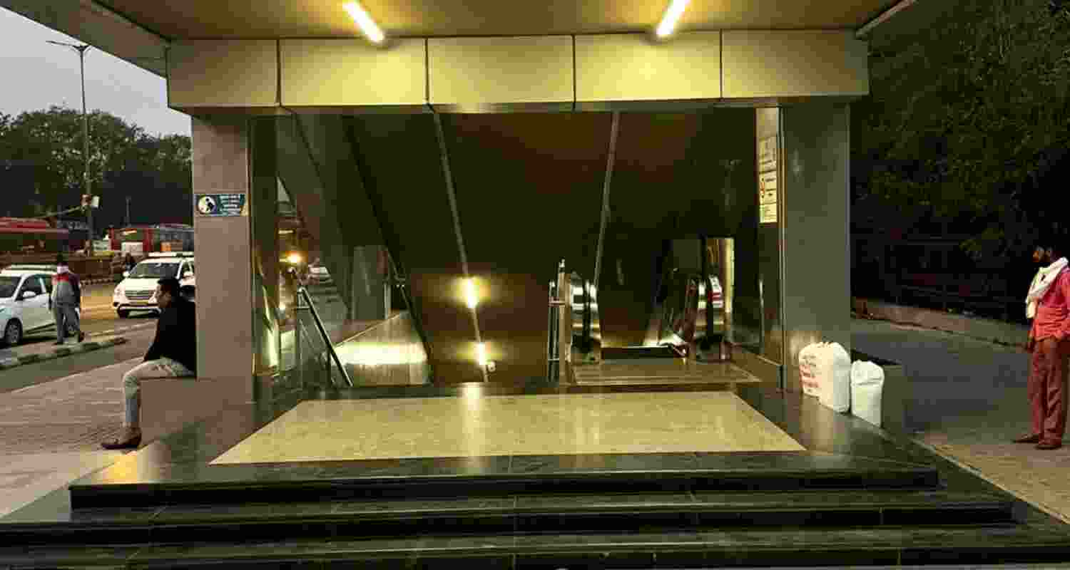 Red Fort Metro station fully reopened after six days of car blast Red Fort Metro station fully reopened after six days of car blast