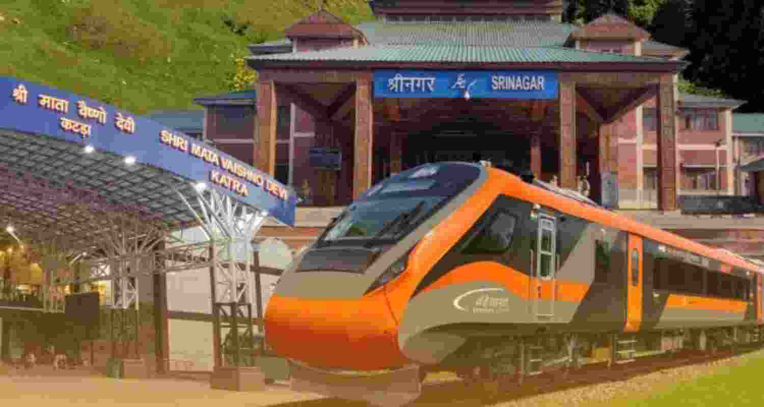 Katra-Sgr Vande Bharat gets a new stop at Reasi from Oct 29 Katra-Sgr Vande Bharat gets a new stop at Reasi from Oct 29