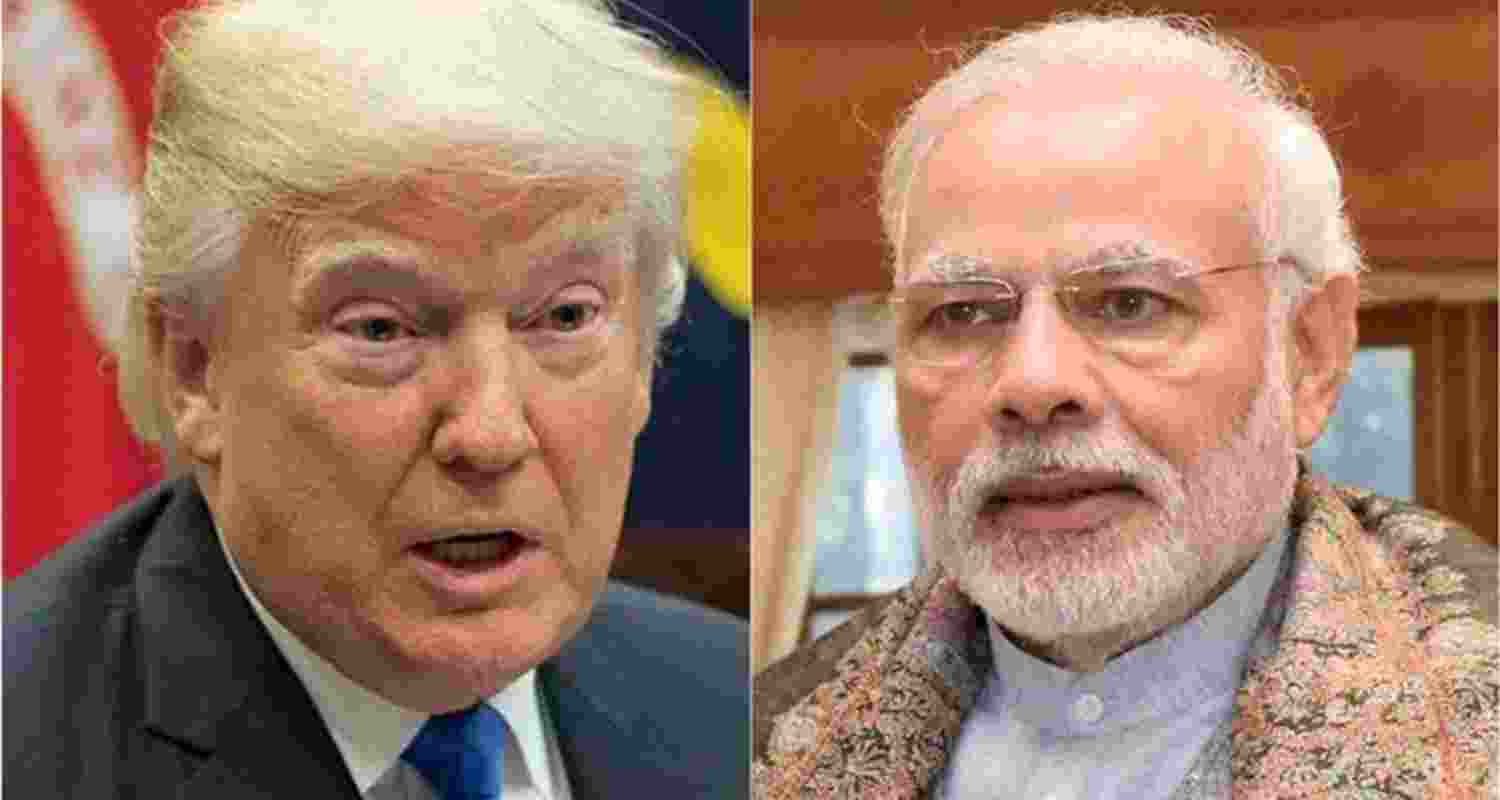 US President Donald Trump calls Prime Minister Narendra Modi to wish him on his birthday.  US President Donald Trump calls Prime Minister Narendra Modi to wish him on his birthday.