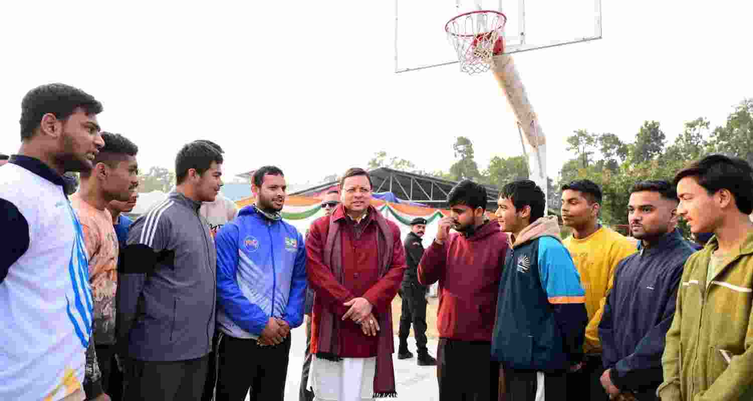 Uttarakhand CM Pushkar Singh Dhami inspects facilities at the Agniveer Recruitment Training Centre at the PAC Directorate in Raipur, Dehradun, on Friday. Uttarakhand CM Pushkar Singh Dhami inspects facilities at the Agniveer Recruitment Training Centre at the PAC Directorate in Raipur, Dehradun, on Friday.
