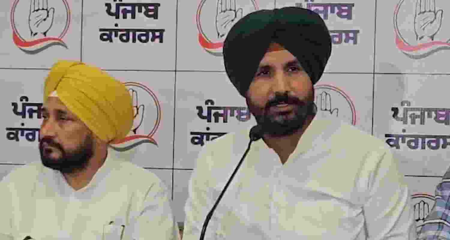 Punjab Congress President Raja Warring.  Punjab Congress President Raja Warring.