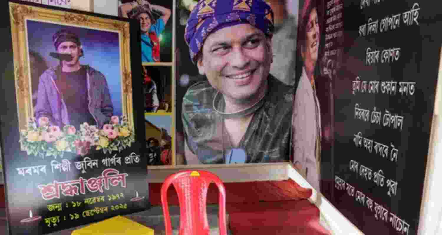 Zubeen Garg’s fans assembled outside the court, demanding justice and urging to ensure accountability. Zubeen Garg’s fans assembled outside the court, demanding justice and urging to ensure accountability.