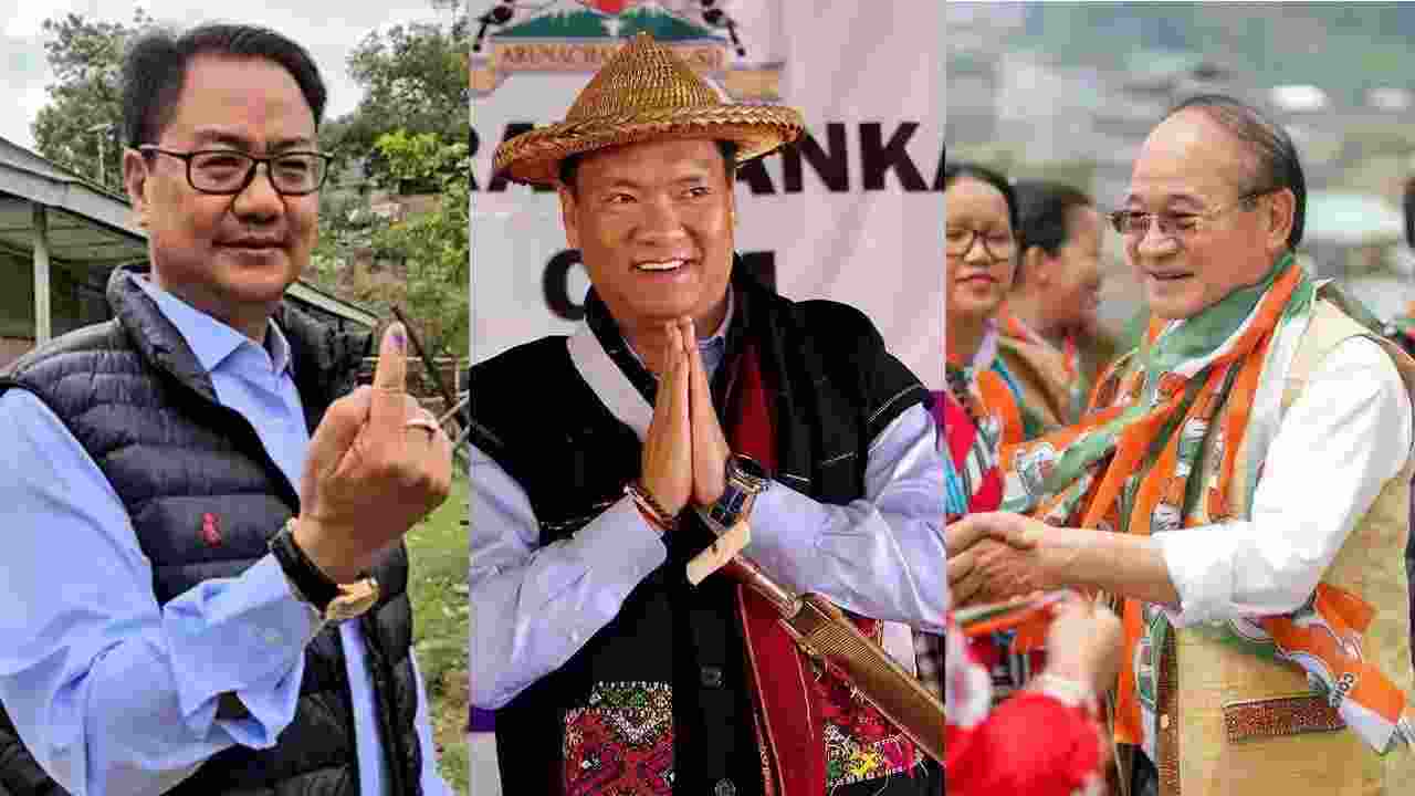 Arunachal: BJP, NPP each lead in one assembly seat Arunachal: BJP, NPP each lead in one assembly seat