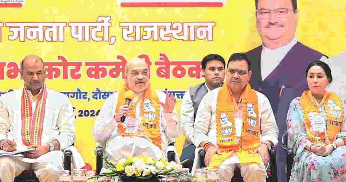 Amit Shah launches BJP's Rajasthan Campaign : roadshow, strategy meetings, and more! Amit Shah launches BJP's Rajasthan Campaign : roadshow, strategy meetings, and more!