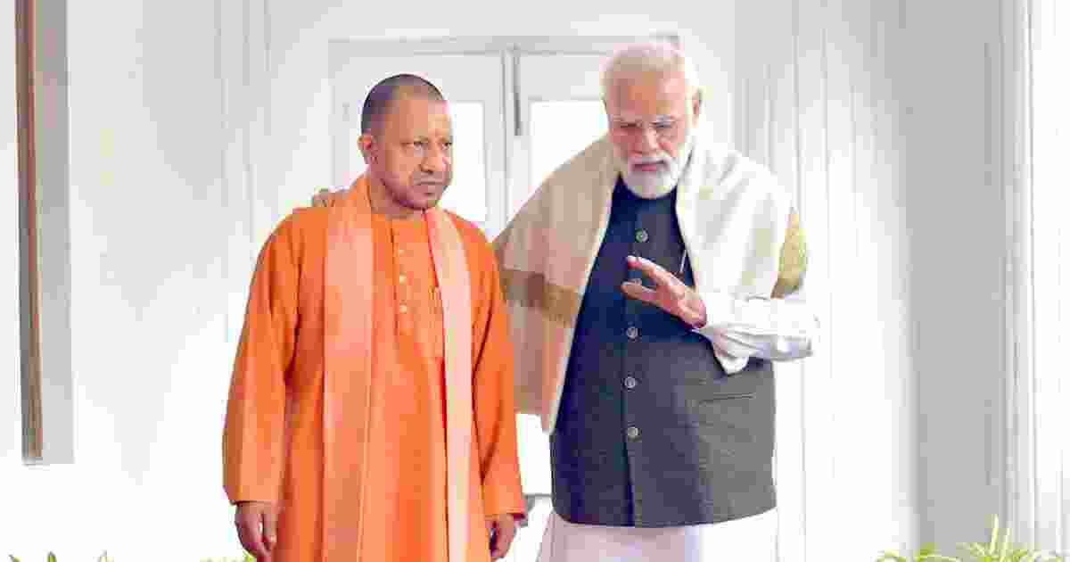 2024 polls: Yogi Adityanath banks on beneficiaries of welfare schemes to gift UP's all 80 LS seats to PM Modi. 2024 polls: Yogi Adityanath banks on beneficiaries of welfare schemes to gift UP's all 80 LS seats to PM Modi.