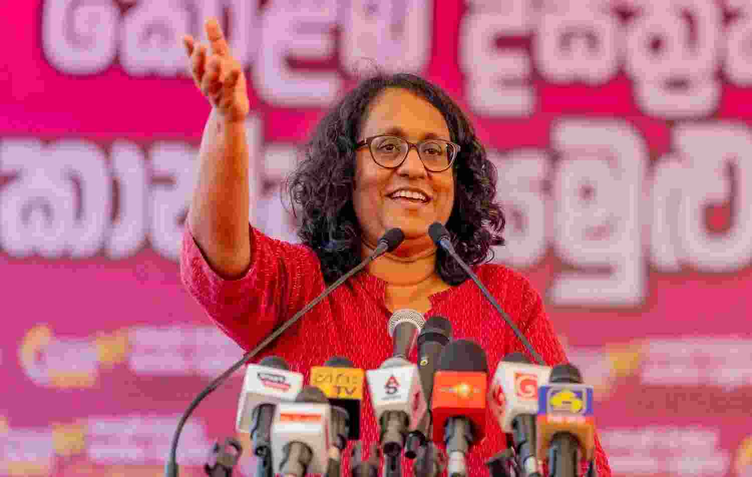 Harini Amarasuriya sworn in as Sri Lanka's first female PM since 2000 Harini Amarasuriya sworn in as Sri Lanka's first female PM since 2000