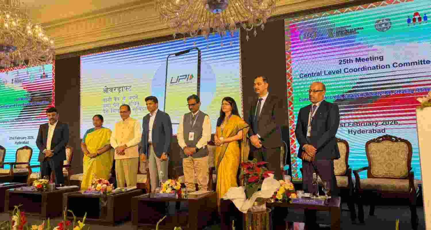 Union Agriculture Minister Shivraj Singh Chouhan along with other dignitaries during an event in Hyderabad on Saturday. Union Agriculture Minister Shivraj Singh Chouhan along with other dignitaries during an event in Hyderabad on Saturday.