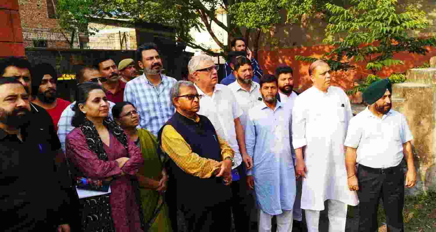 A five-member delegation from the TMC visited Poonch to express solidarity with families affected by recent cross-border shelling. A five-member delegation from the TMC visited Poonch to express solidarity with families affected by recent cross-border shelling.