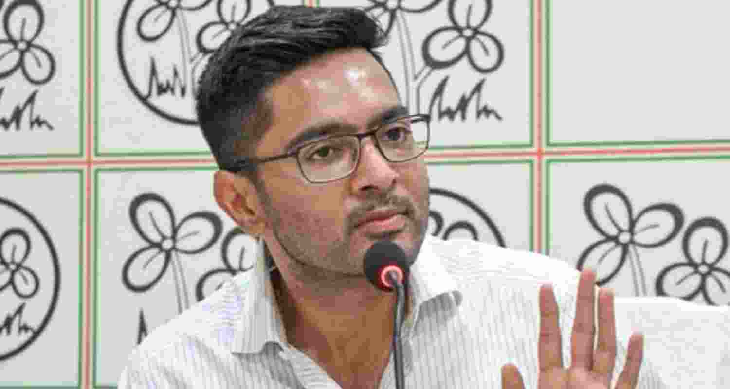 Trinamool Congress General Secretary Abhishek Banerjee. Trinamool Congress General Secretary Abhishek Banerjee.