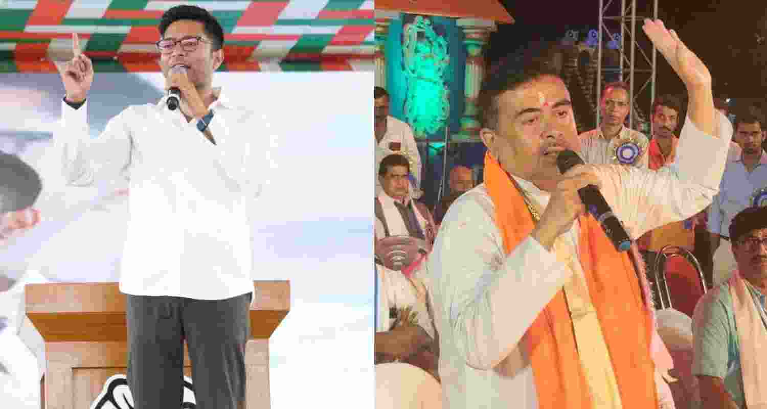 Sandeshkhali sting ignites BJP vs TMC tussle. Sandeshkhali sting ignites BJP vs TMC tussle.