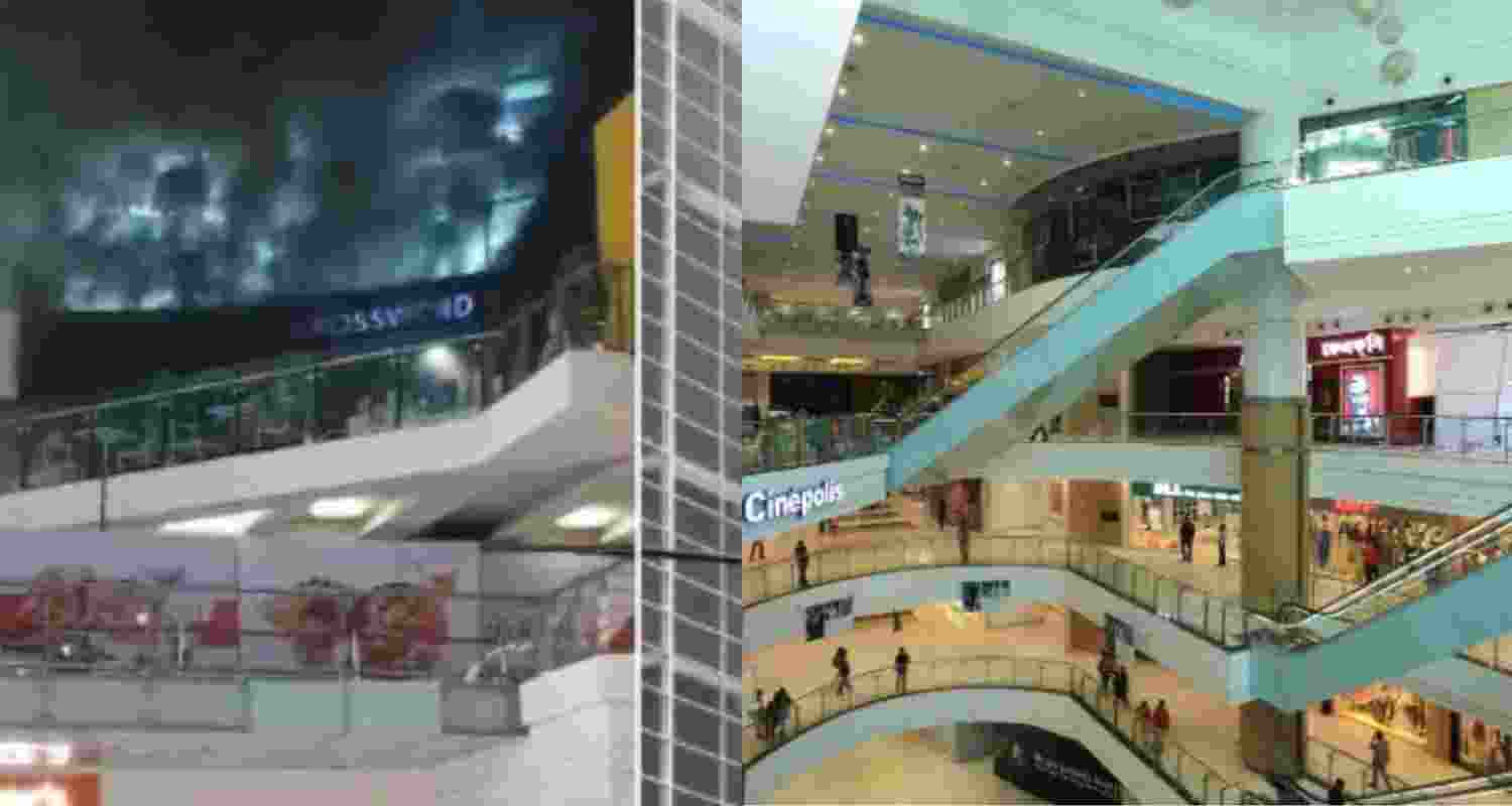 Huge fire breaks out at Kolkata's Acropolis Mall Huge fire breaks out at Kolkata's Acropolis Mall
