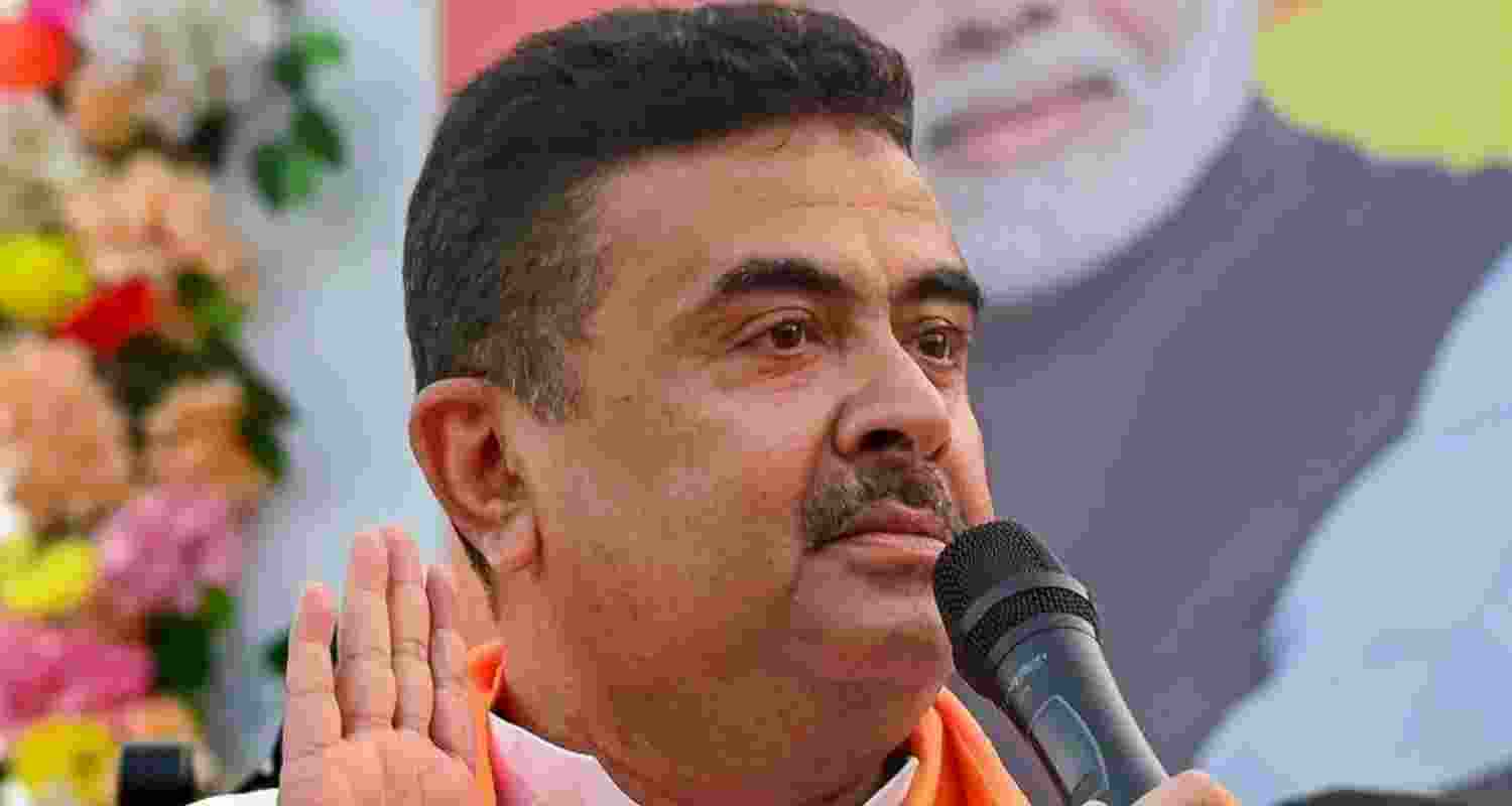 West Bengal Chief Minister Suvendu Adhikari - file image. West Bengal Chief Minister Suvendu Adhikari - file image.