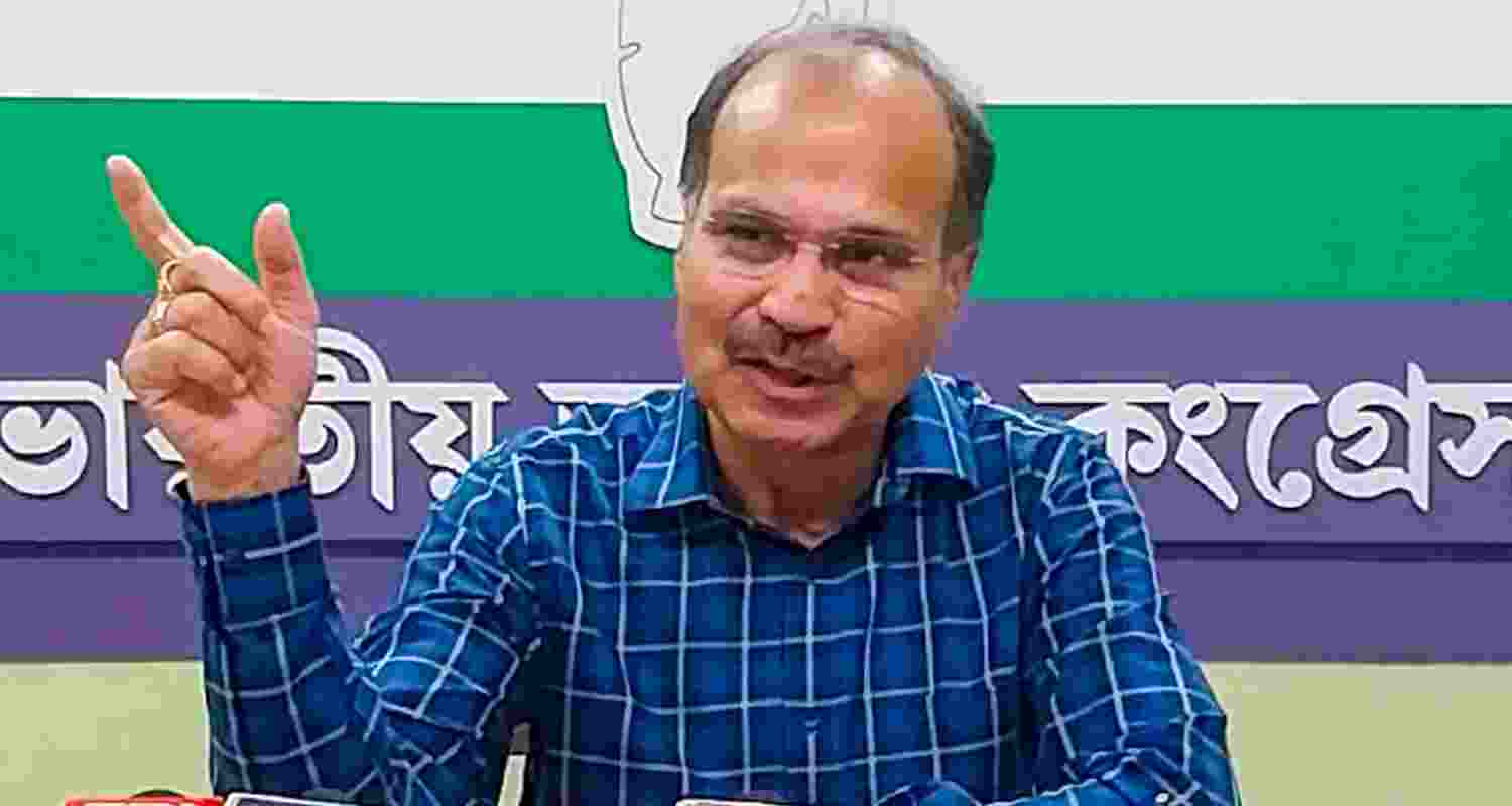 West Bengal Pradesh Congress Chief Adhir Chowdhury welcomes EC's decision West Bengal Pradesh Congress Chief Adhir Chowdhury welcomes EC's decision