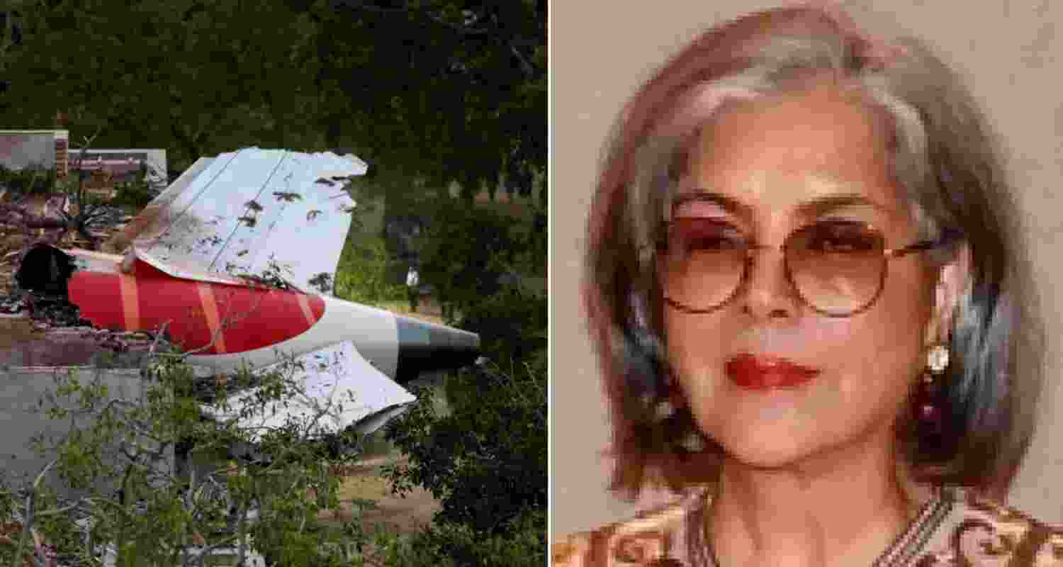 Zeenat Aman reacts to Air India crash tragedy Zeenat Aman reacts to Air India crash tragedy