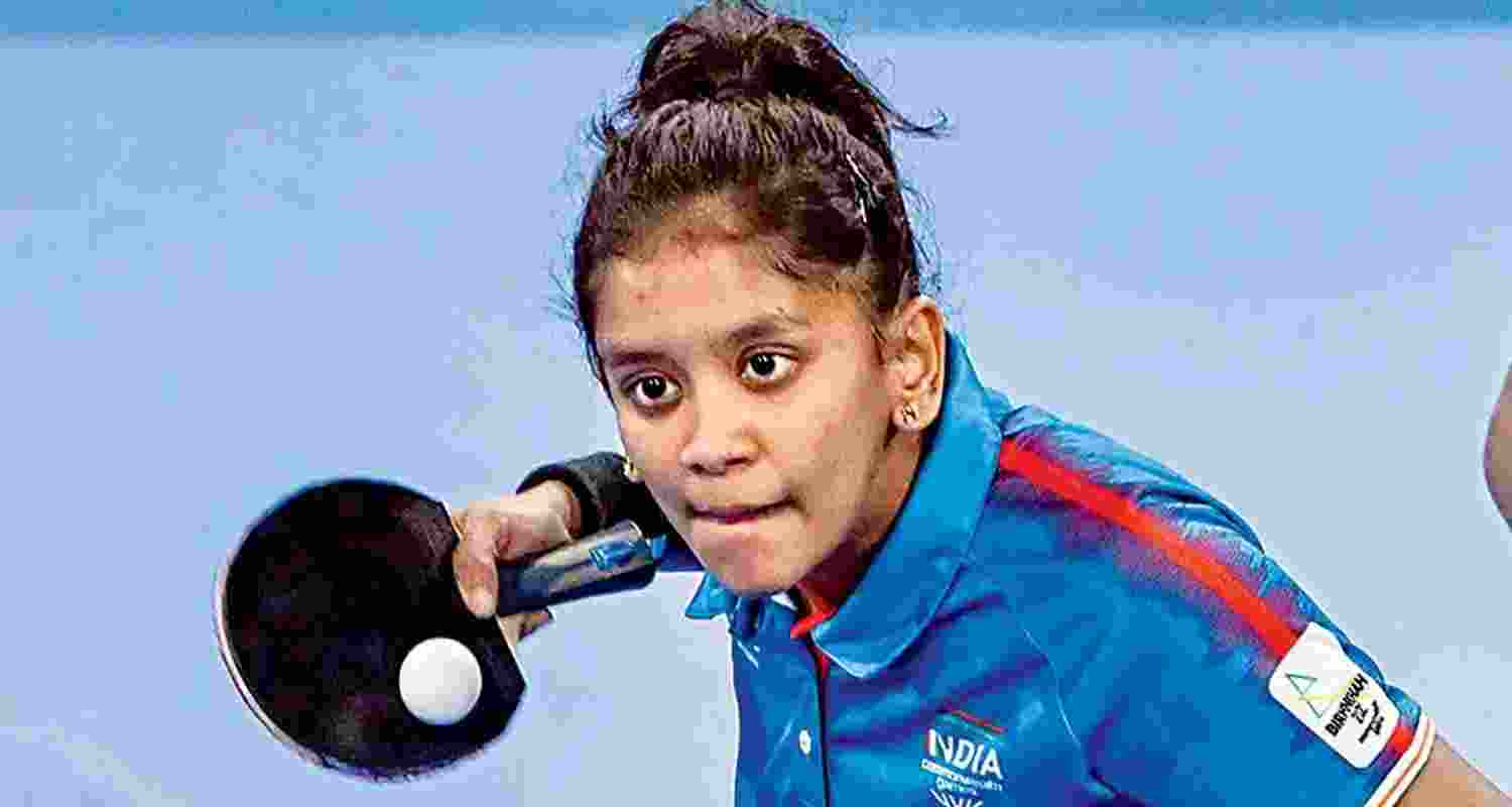 CWG mixed doubles champion Sreeja Akula on Tuesday became the top-ranked Indian woman table tennis player after rising to career-high rank of 38 in latest ITTF Chart, replacing Manika Batra. CWG mixed doubles champion Sreeja Akula on Tuesday became the top-ranked Indian woman table tennis player after rising to career-high rank of 38 in latest ITTF Chart, replacing Manika Batra.