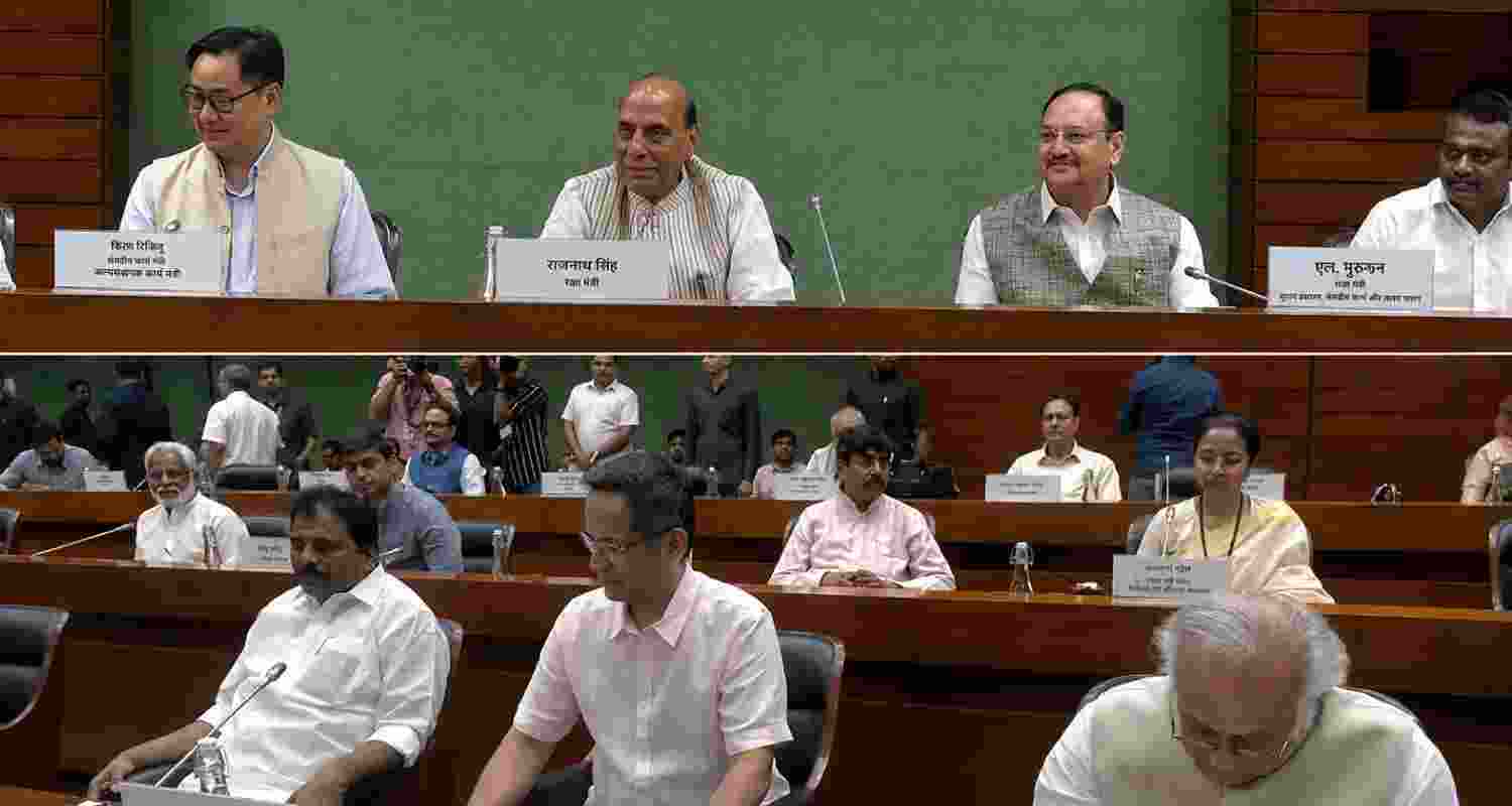 Centre has convened an all-party meeting ahead of the Monsoon Session, with the Opposition set to raise NEET, foreign policy and other issues. Centre has convened an all-party meeting ahead of the Monsoon Session, with the Opposition set to raise NEET, foreign policy and other issues.