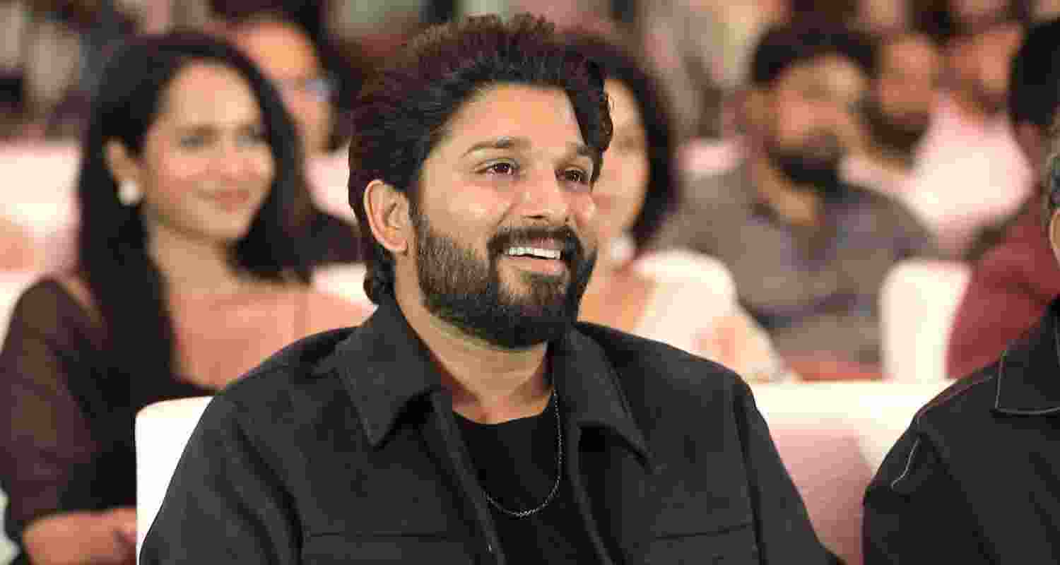 Telugu superstar Allu Arjun. Image: X Telugu superstar Allu Arjun. Image: X