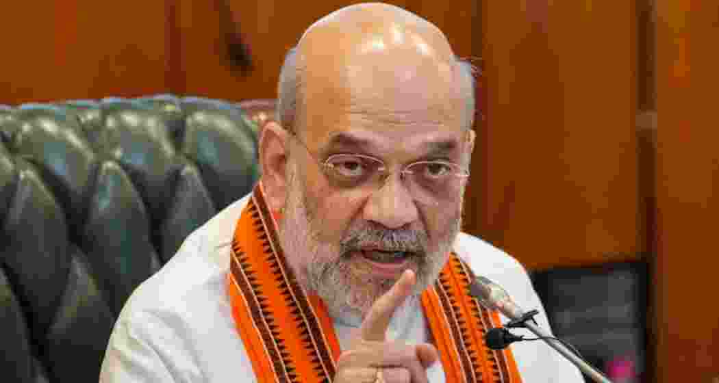 Union Home Minister Amit Shah. File photo. Union Home Minister Amit Shah. File photo.
