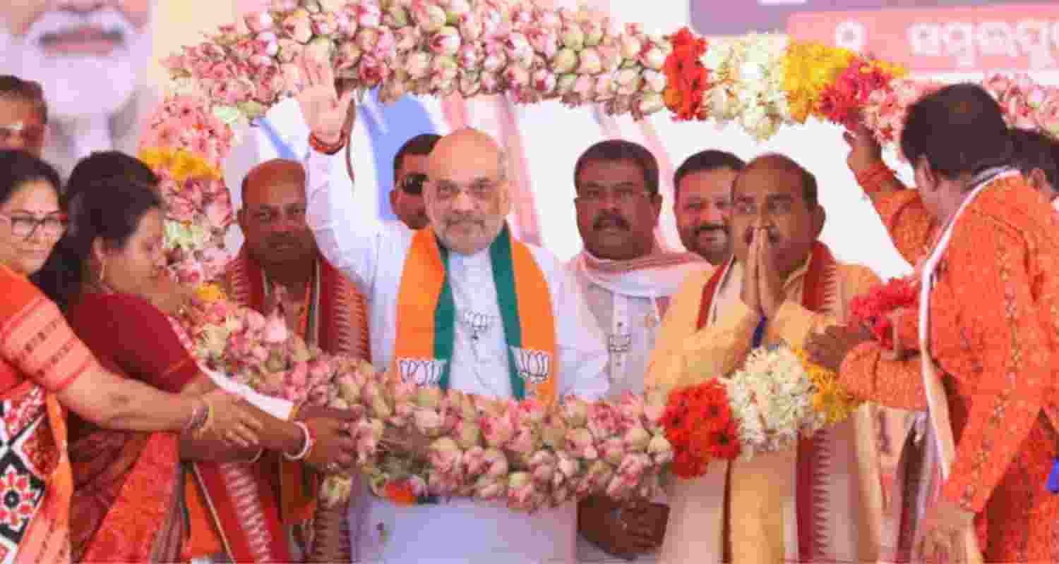 Union Home Minister Amit Shah in Odisha Union Home Minister Amit Shah in Odisha