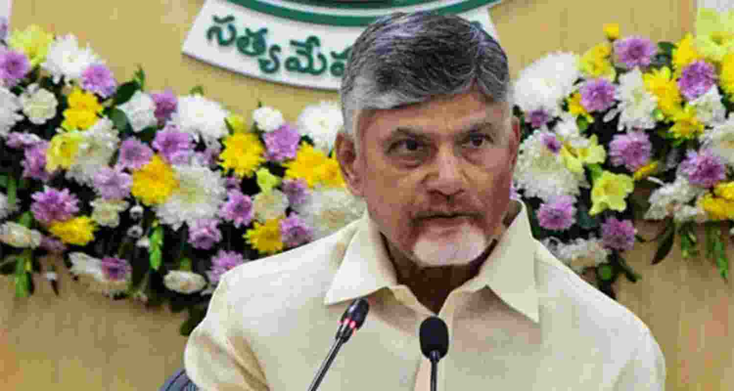 Andhra Pradesh CM Chandrababu Naidu. Andhra Pradesh CM Chandrababu Naidu.