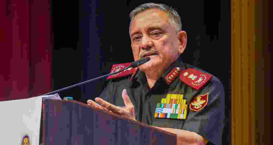 Chief of Defence Staff General Anil Chauhan addresses a gathering. Chief of Defence Staff General Anil Chauhan addresses a gathering.