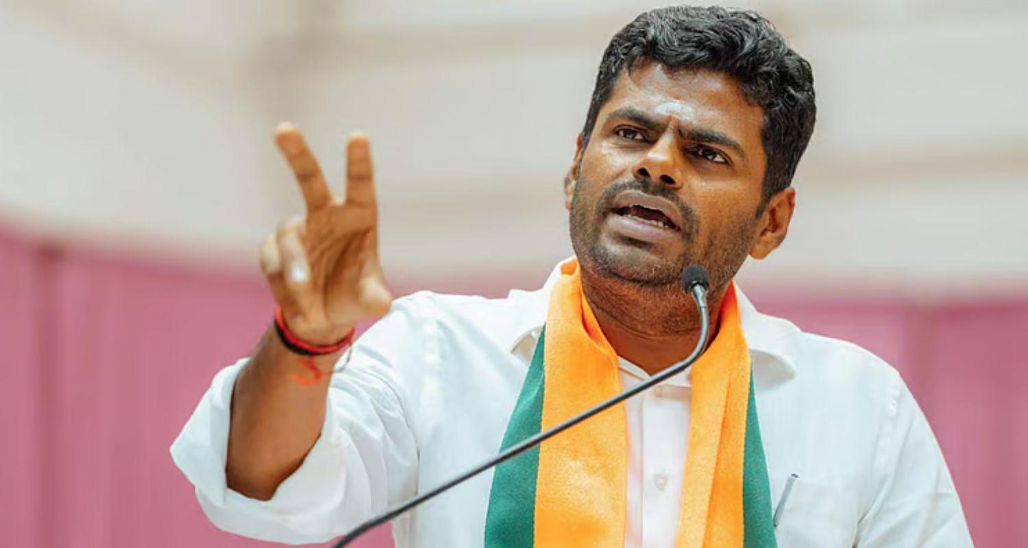 Former Tamil Nadu BJP president Annamalai - file image. Former Tamil Nadu BJP president Annamalai - file image.