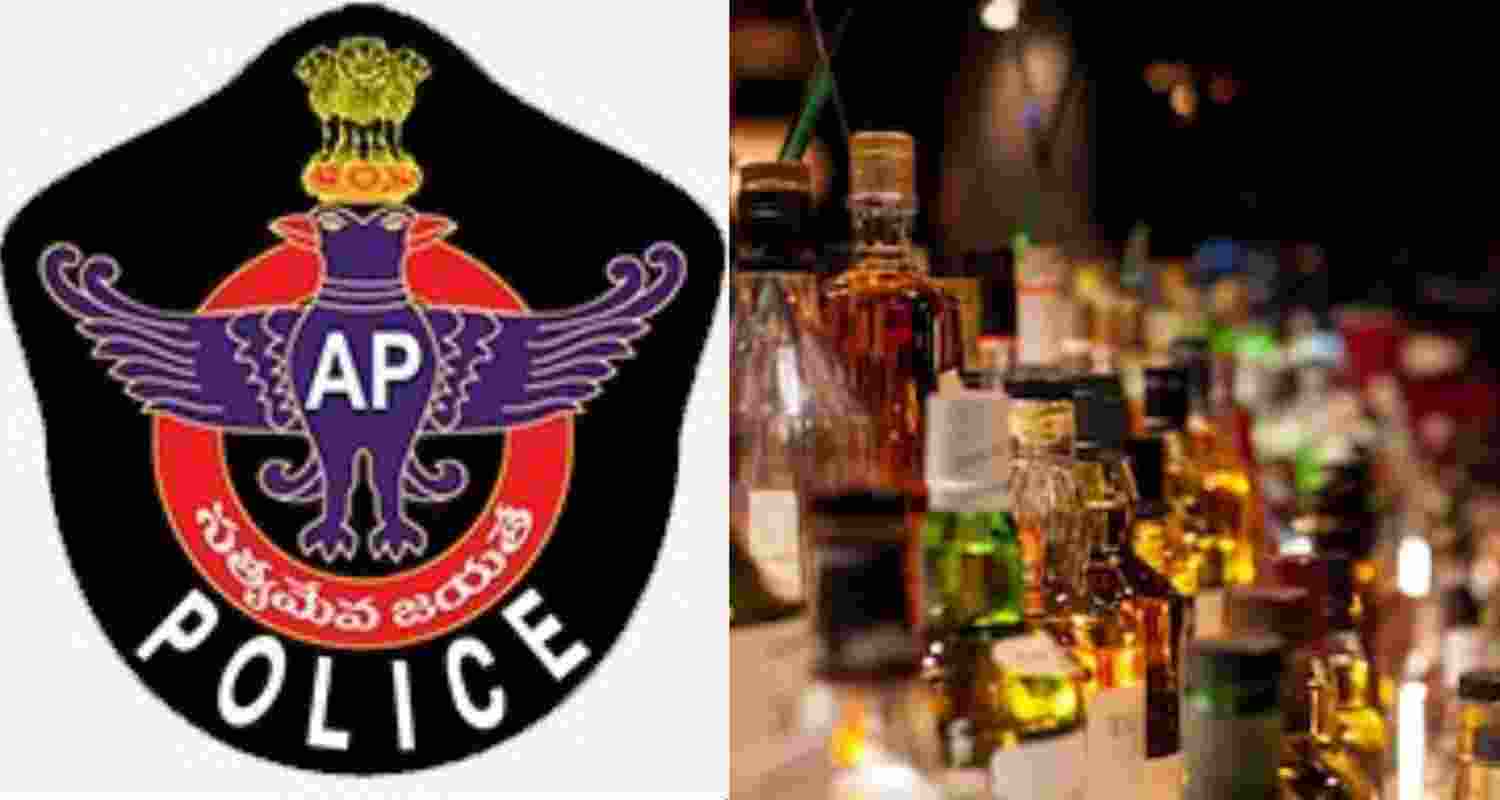 Andhra police unearth a massive liquor scam Andhra police unearth a massive liquor scam