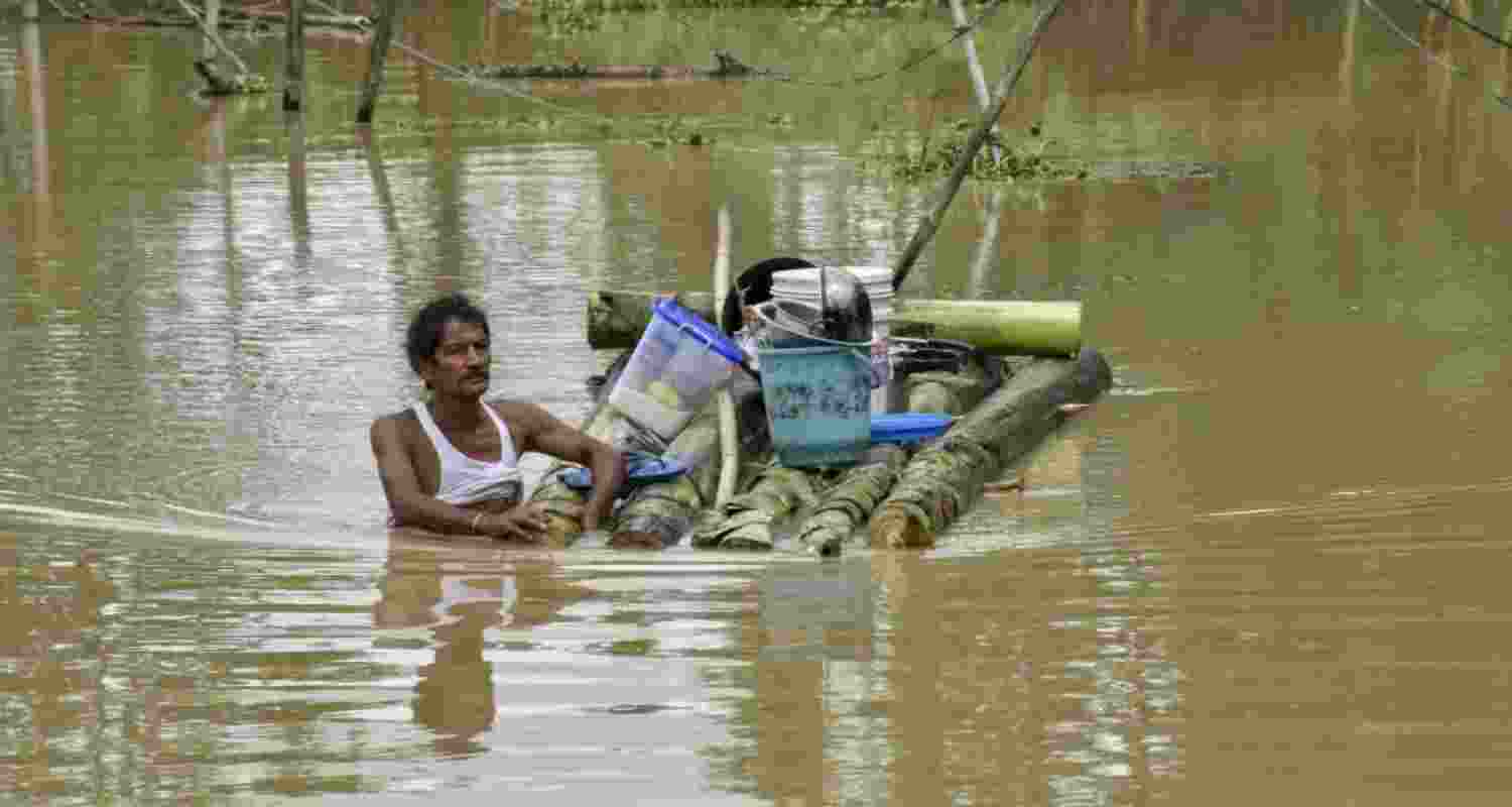 Assam CM Himanta Biswa Sarma said the flood death toll, now at 47, is likely to rise as several affected areas remain cut off and inaccessible. Assam CM Himanta Biswa Sarma said the flood death toll, now at 47, is likely to rise as several affected areas remain cut off and inaccessible.