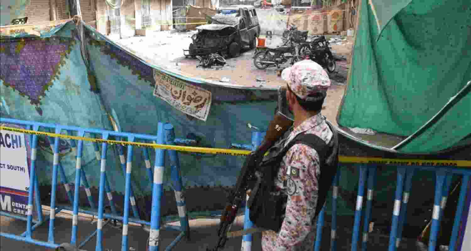 At least six people were killed and two others injured after a gunman opened fire at a gathering of tribal elders in northwest Pakistan. At least six people were killed and two others injured after a gunman opened fire at a gathering of tribal elders in northwest Pakistan.