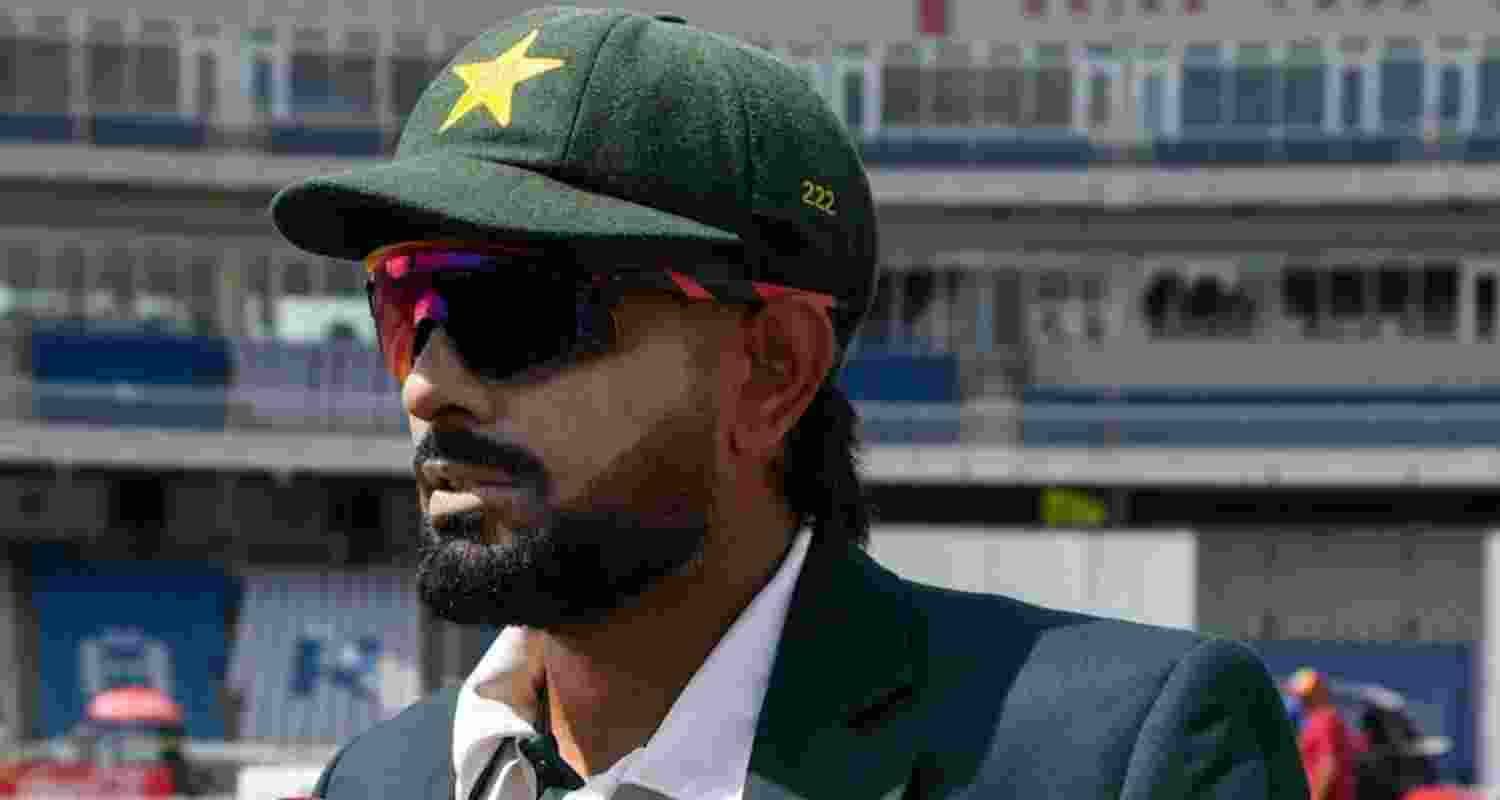 Babar Azam confirmed Shan Masood fractured his finger during Pakistan's first Test defeat to the West Indies, dealing a blow before the second Test. Babar Azam confirmed Shan Masood fractured his finger during Pakistan's first Test defeat to the West Indies, dealing a blow before the second Test.
