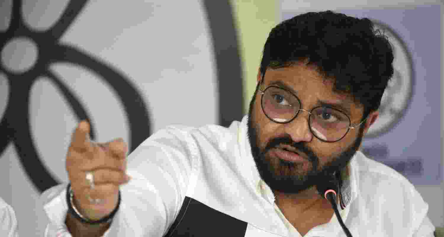 Former union minister Babul Supriyo. Former union minister Babul Supriyo.